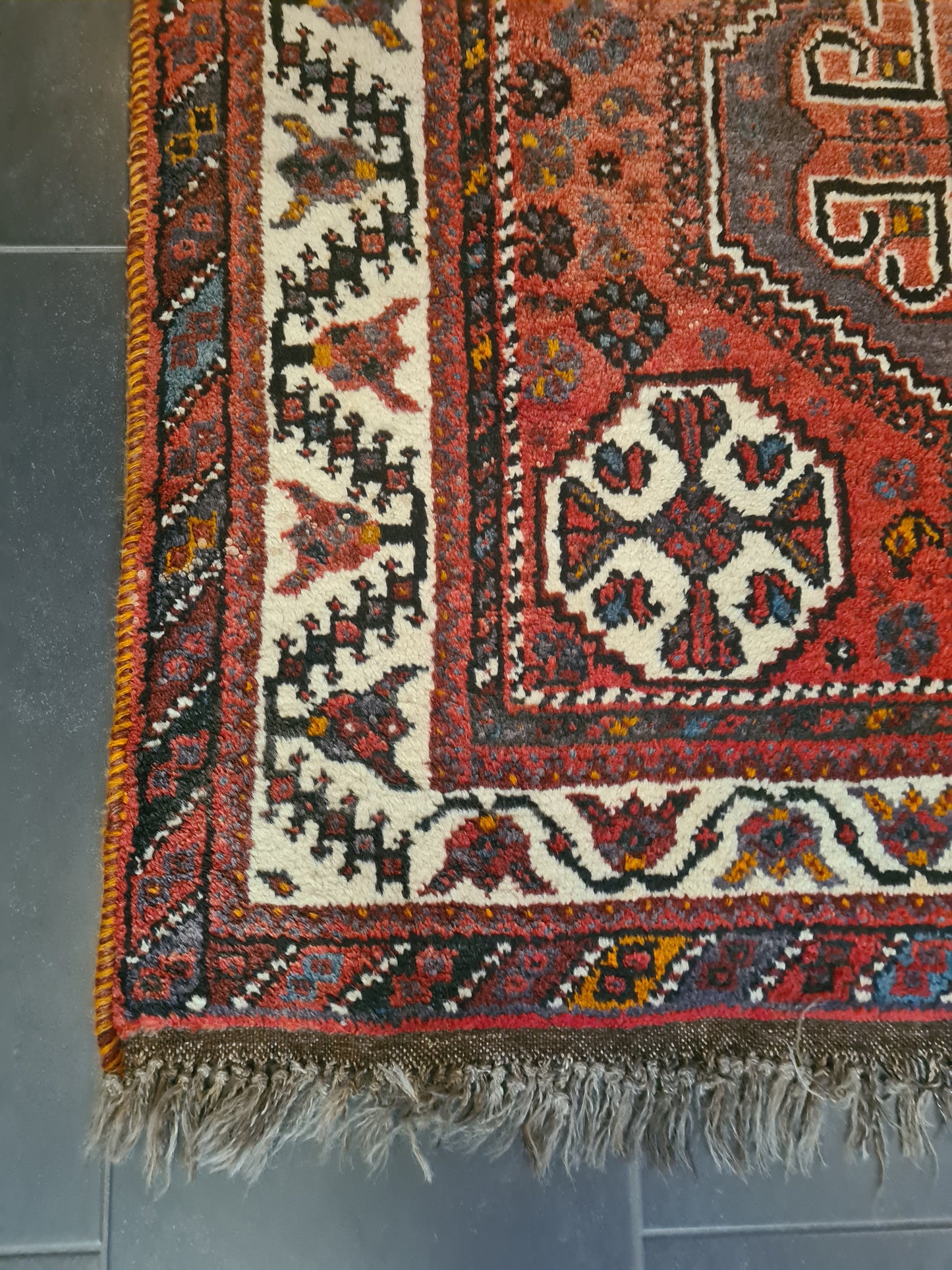 Perserteppich Orientteppich Handgeknüpfter Teppich Shriraz 165x120cm