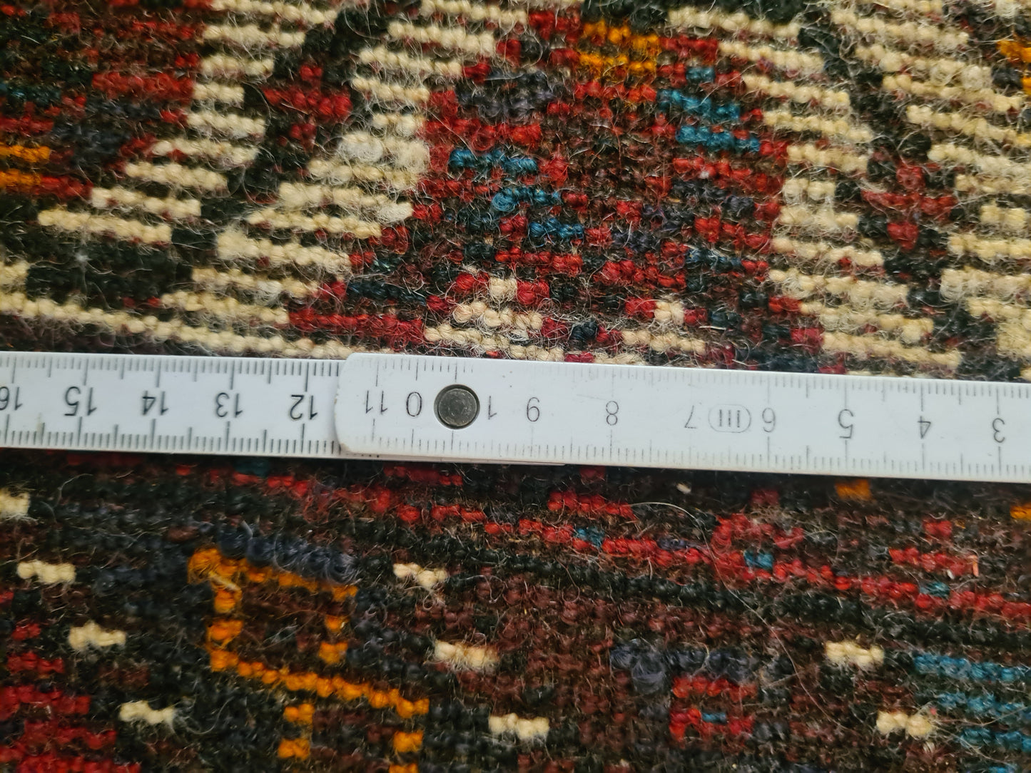 Perserteppich Orientteppich Handgeknüpfter Teppich Shriraz 165x120cm