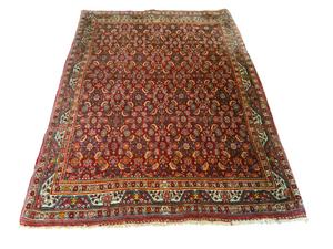 Perserteppich Orientteppich Handgeknüpfter Teppich Bidjar 165x115cm