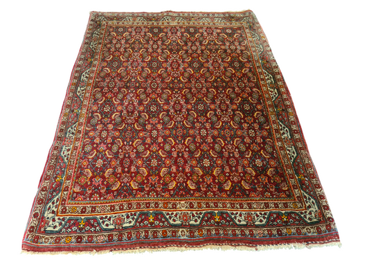 Perserteppich Orientteppich Handgeknüpfter Teppich Bidjar 165x115cm