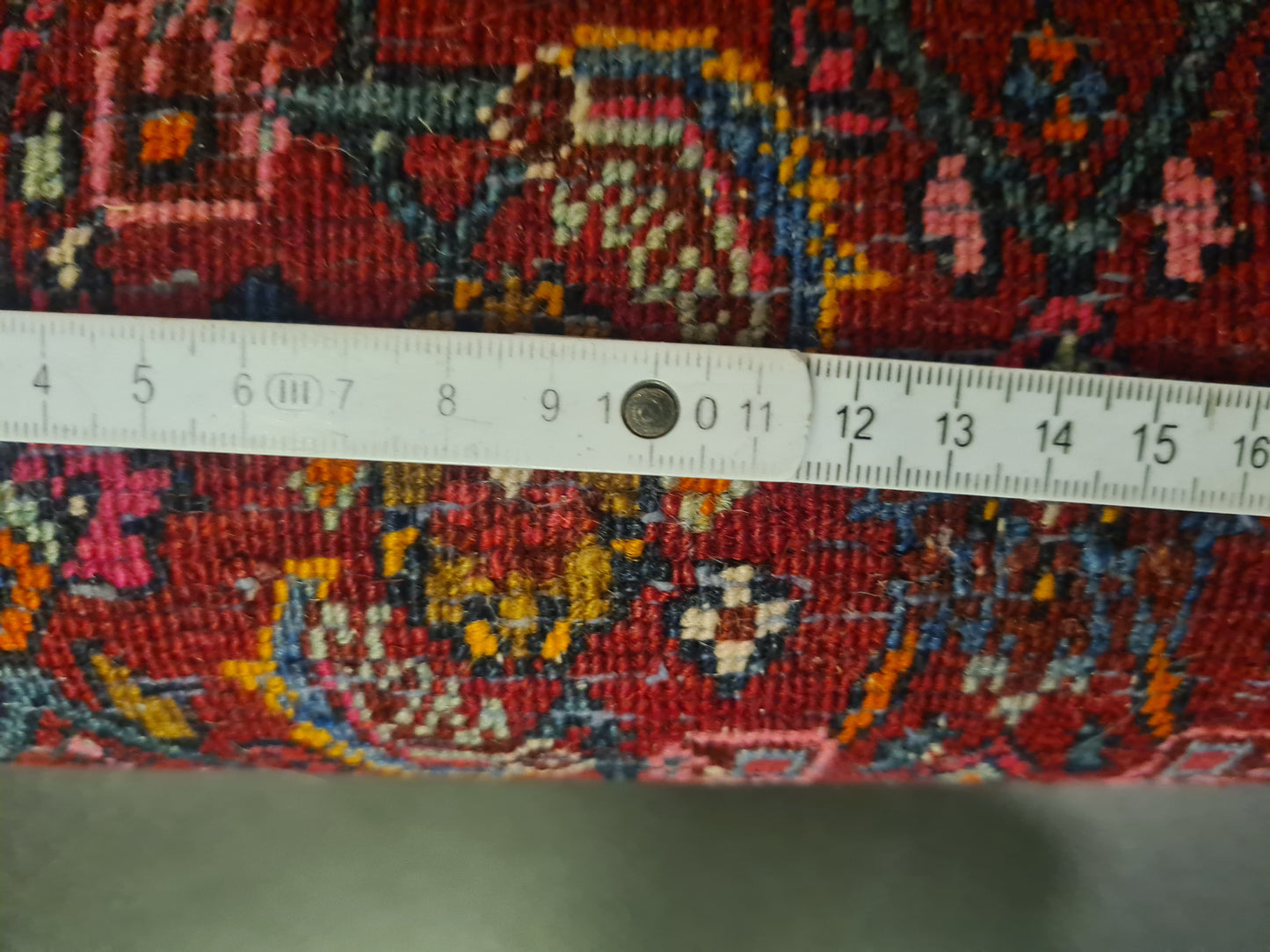 Perserteppich Orientteppich Handgeknüpfter Teppich Bidjar 165x115cm