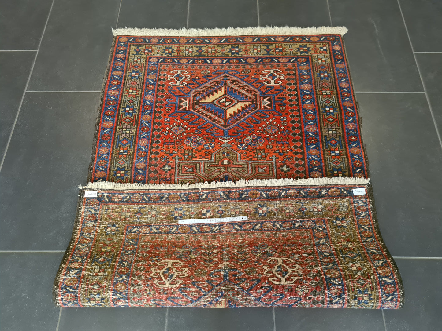 Perserteppich Orientteppich Handgeknüpfter Teppich Heris 145x95cm
