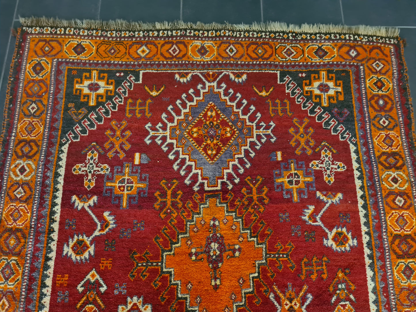 Perserteppich Orientteppich Handgeknüpfter Teppich Shiraz 200x130cm