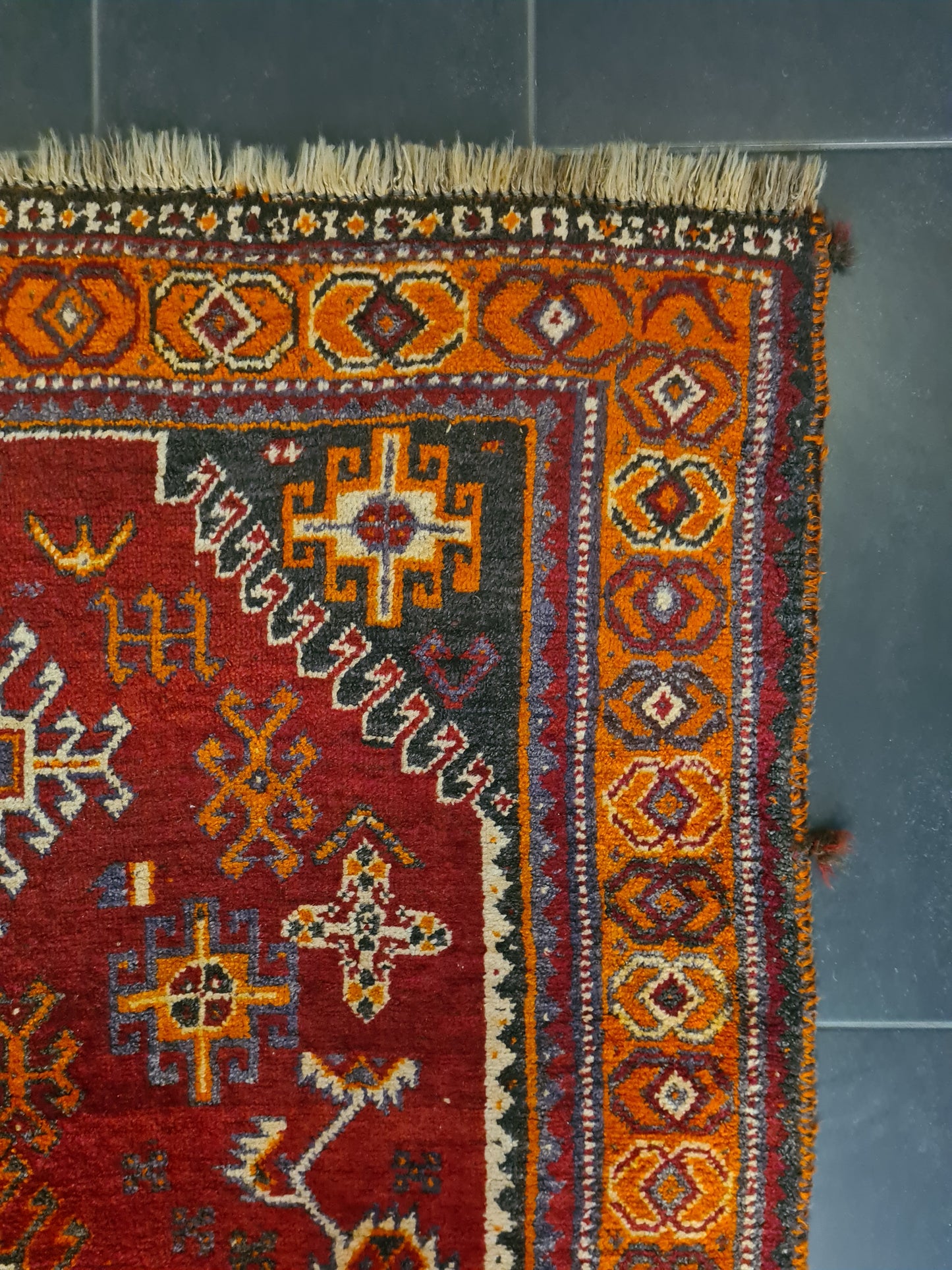 Perserteppich Orientteppich Handgeknüpfter Teppich Shiraz 200x130cm