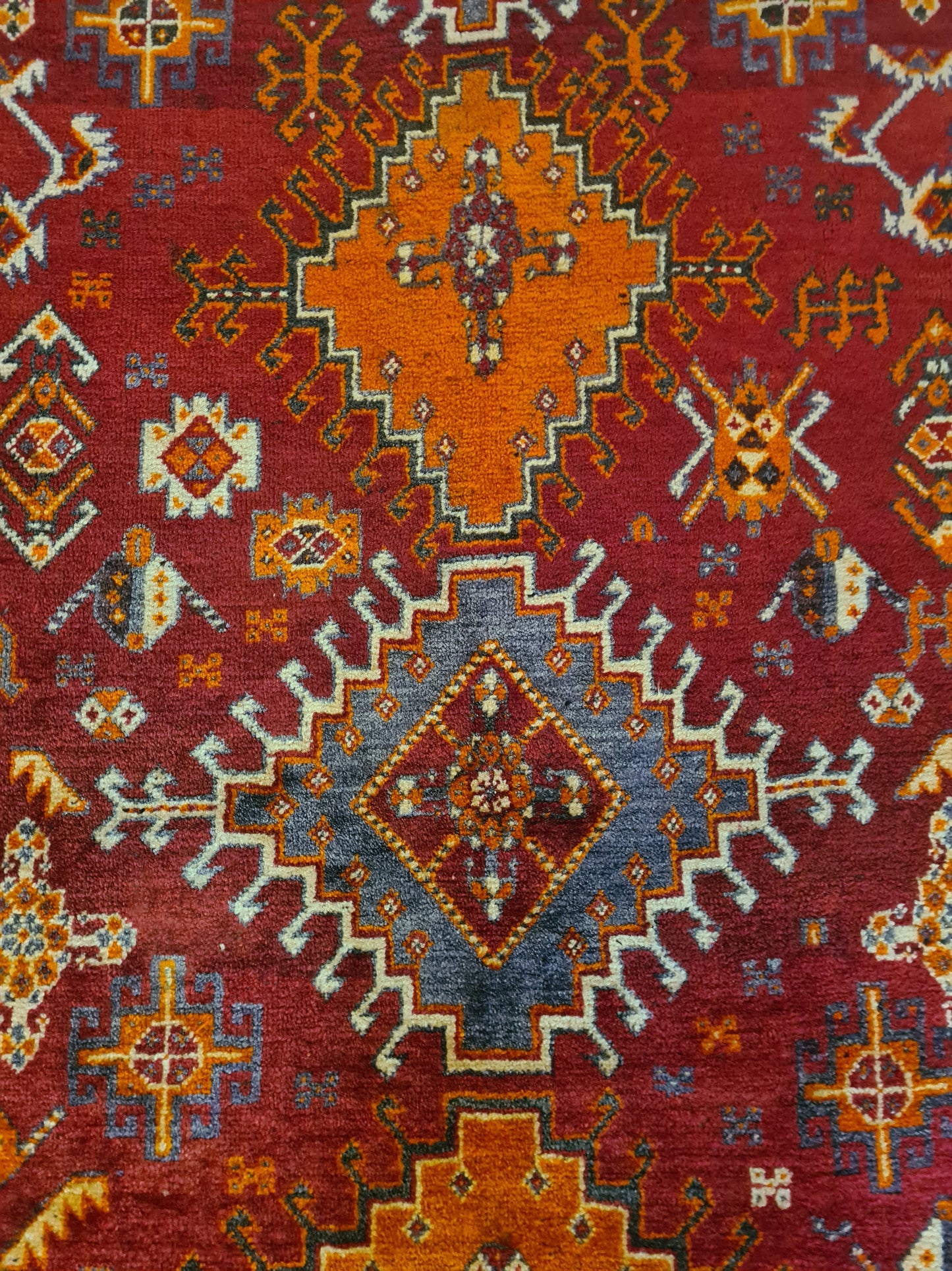 Perserteppich Orientteppich Handgeknüpfter Teppich Shiraz 200x130cm