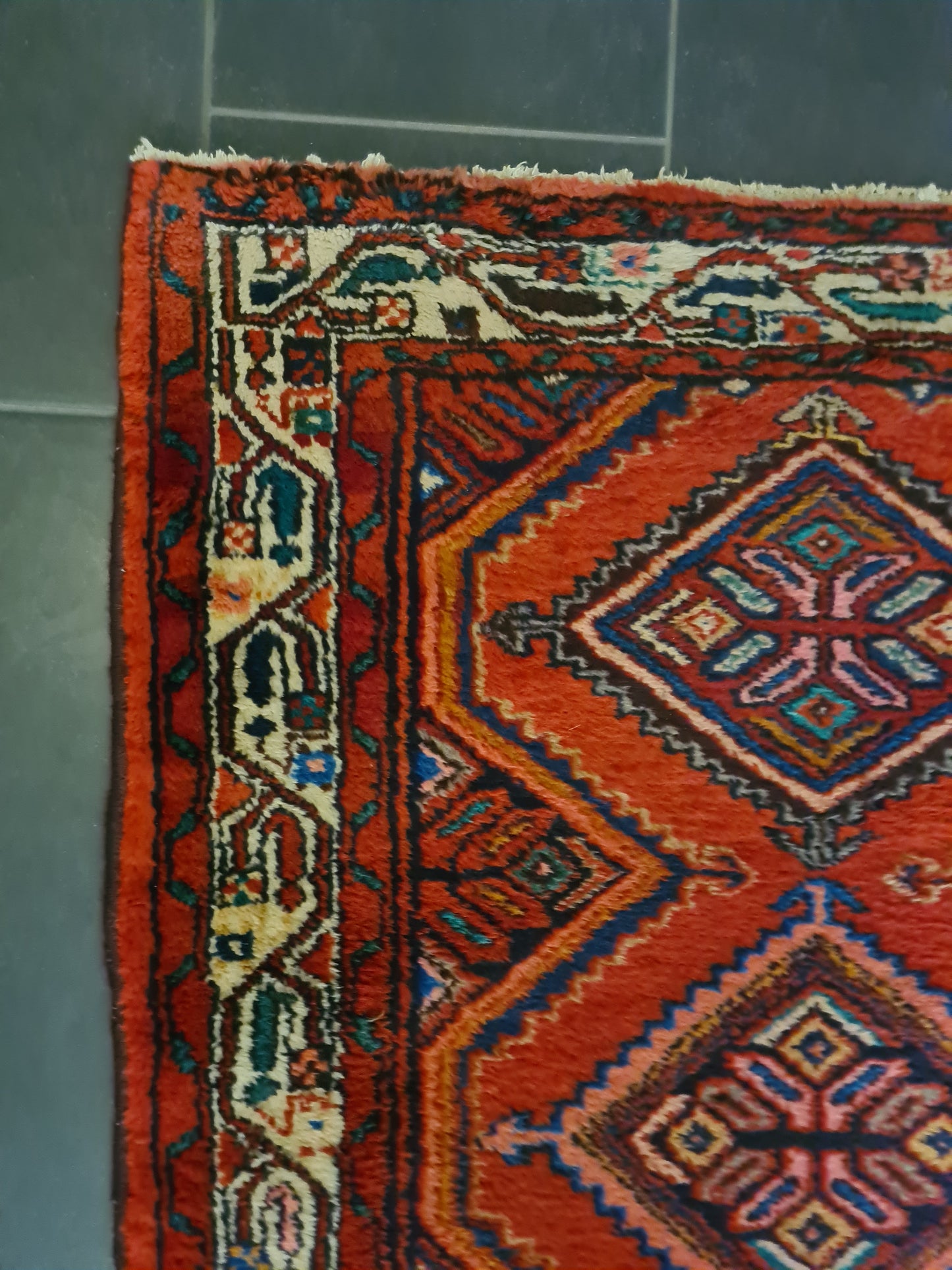 Perserteppich Orientteppich Handgeknüpfter Teppich Malaya 300x95cm