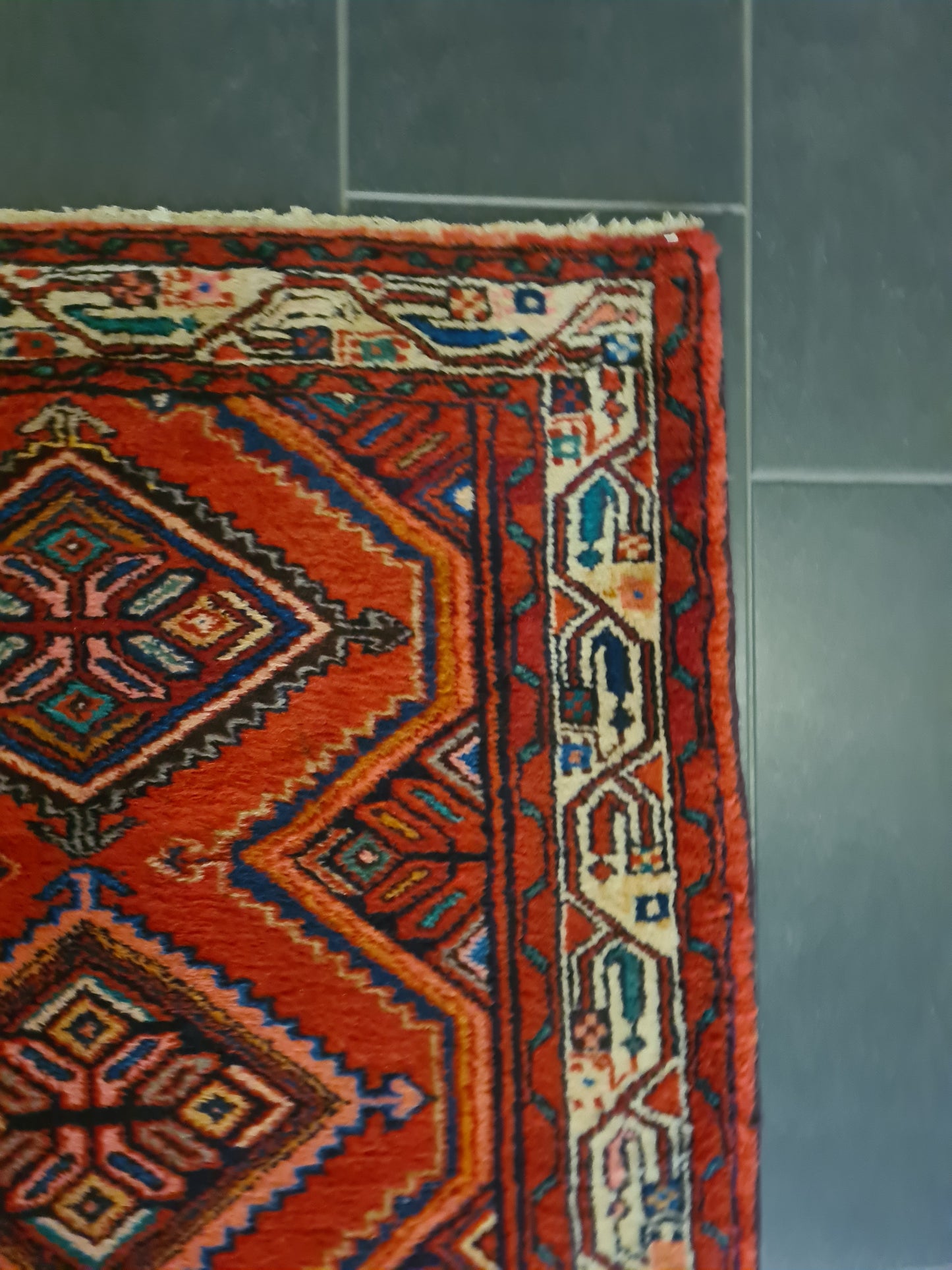 Perserteppich Orientteppich Handgeknüpfter Teppich Malaya 300x95cm