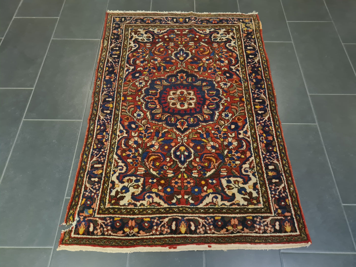 Perserteppich Orientteppich Handgeknüpfter Teppich Malaya 150x100cm