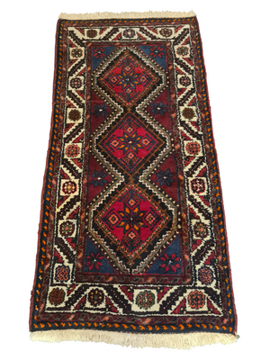 Perserteppich Orientteppich Handgeknüpfter Teppich Bachtiar 170x80cm