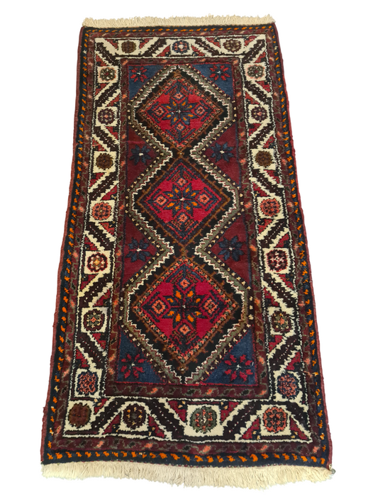 Perserteppich Orientteppich Handgeknüpfter Teppich Bachtiar 170x80cm