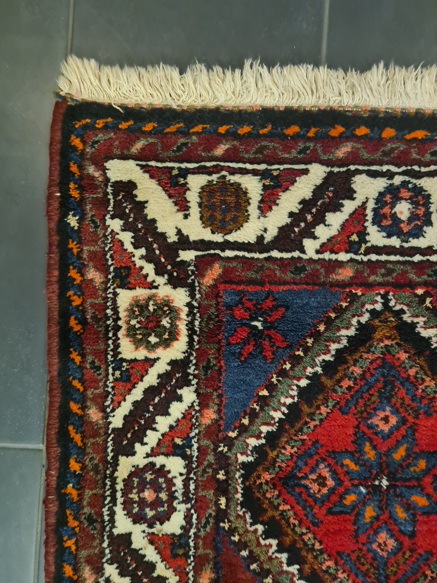 Perserteppich Orientteppich Handgeknüpfter Teppich Bachtiar 170x80cm