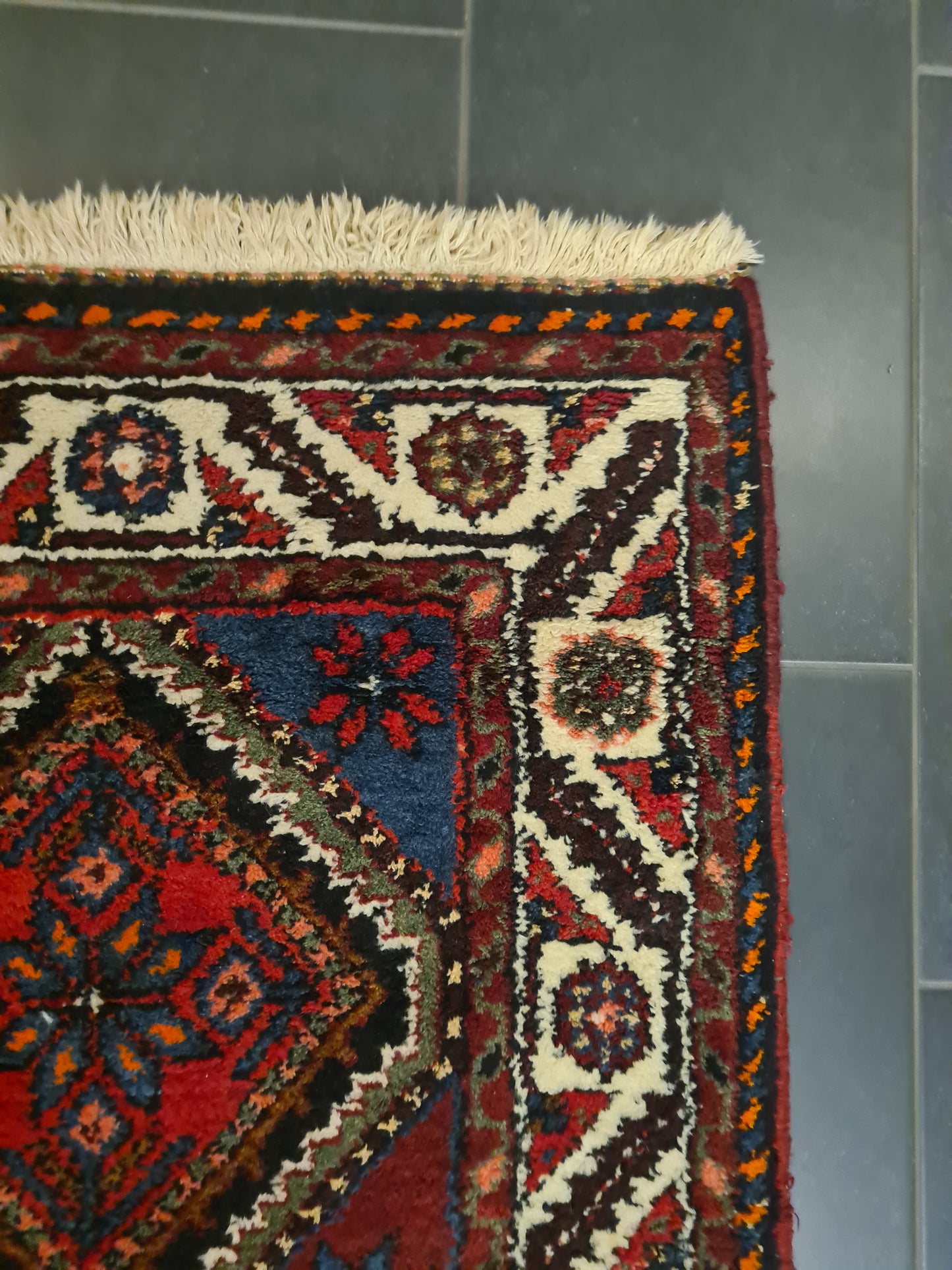 Perserteppich Orientteppich Handgeknüpfter Teppich Bachtiar 170x80cm