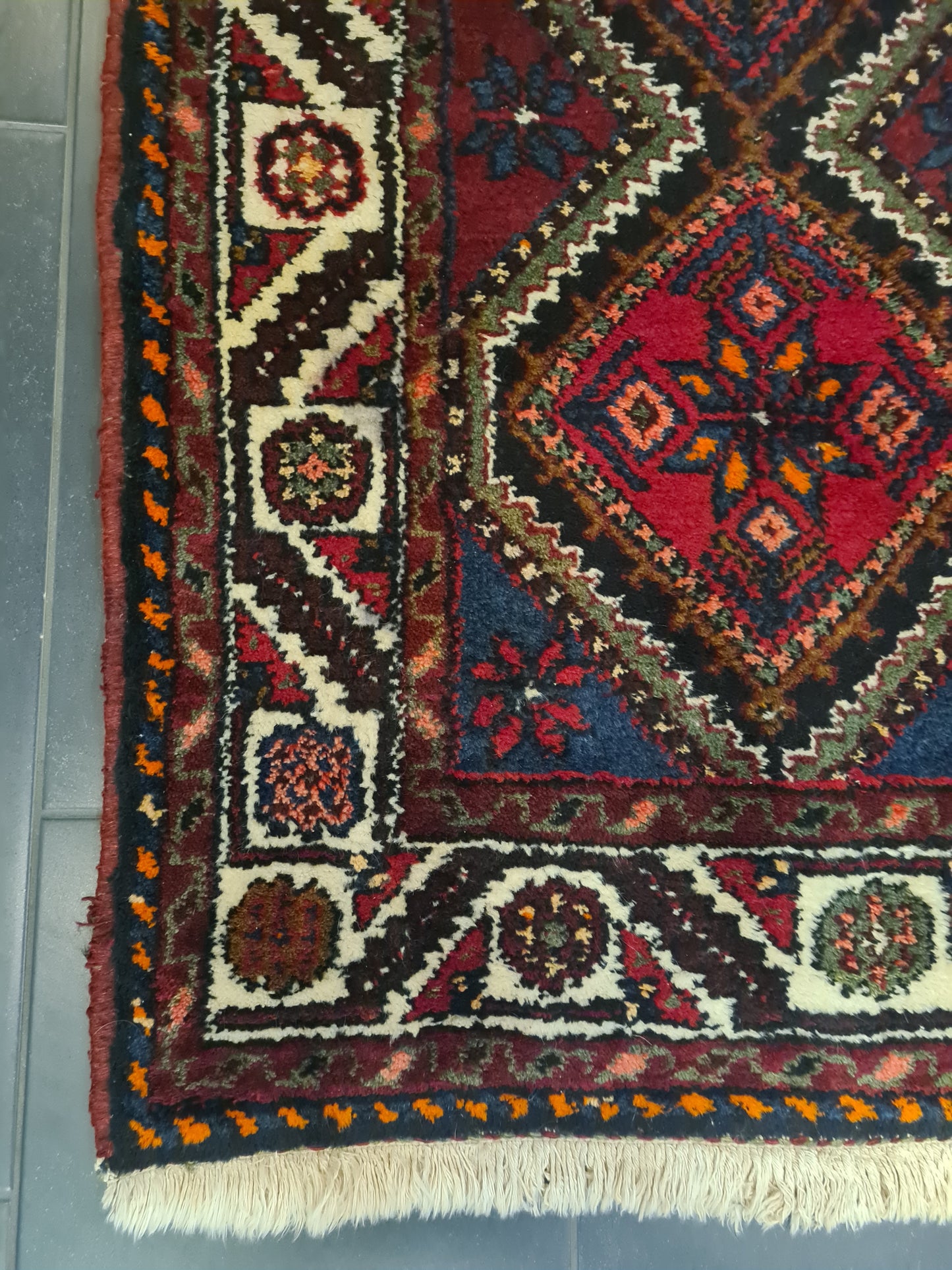 Perserteppich Orientteppich Handgeknüpfter Teppich Bachtiar 170x80cm