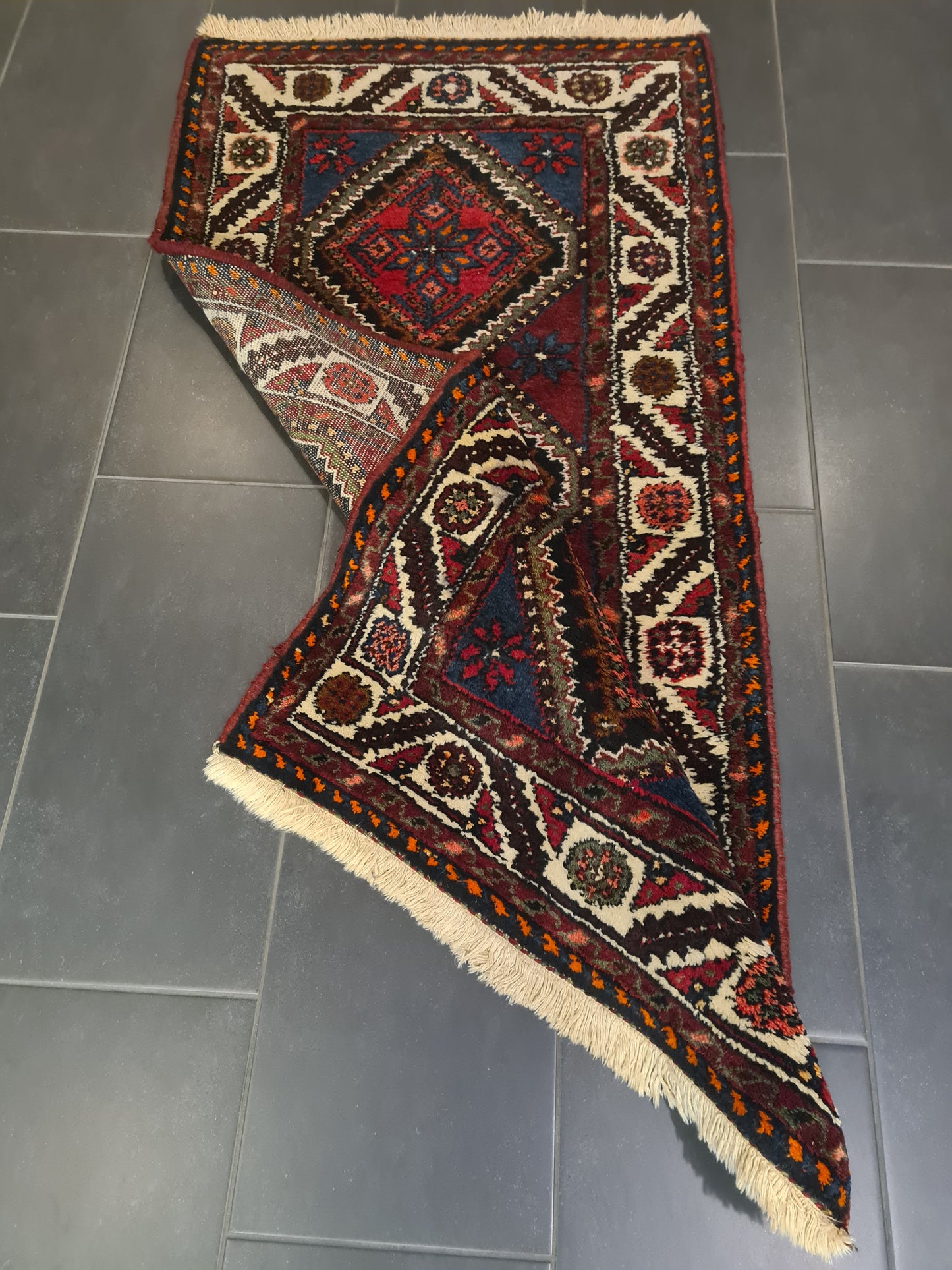 Perserteppich Orientteppich Handgeknüpfter Teppich Bachtiar 170x80cm