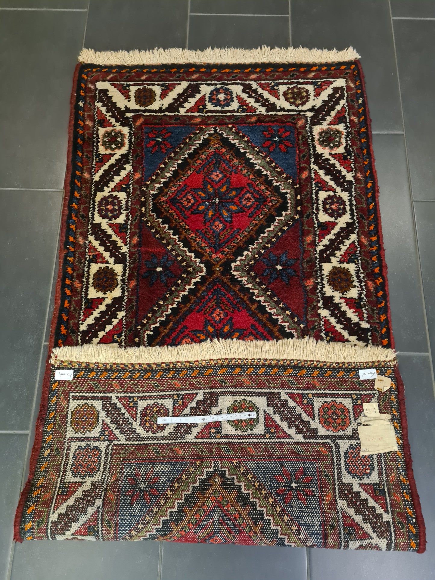 Perserteppich Orientteppich Handgeknüpfter Teppich Bachtiar 170x80cm