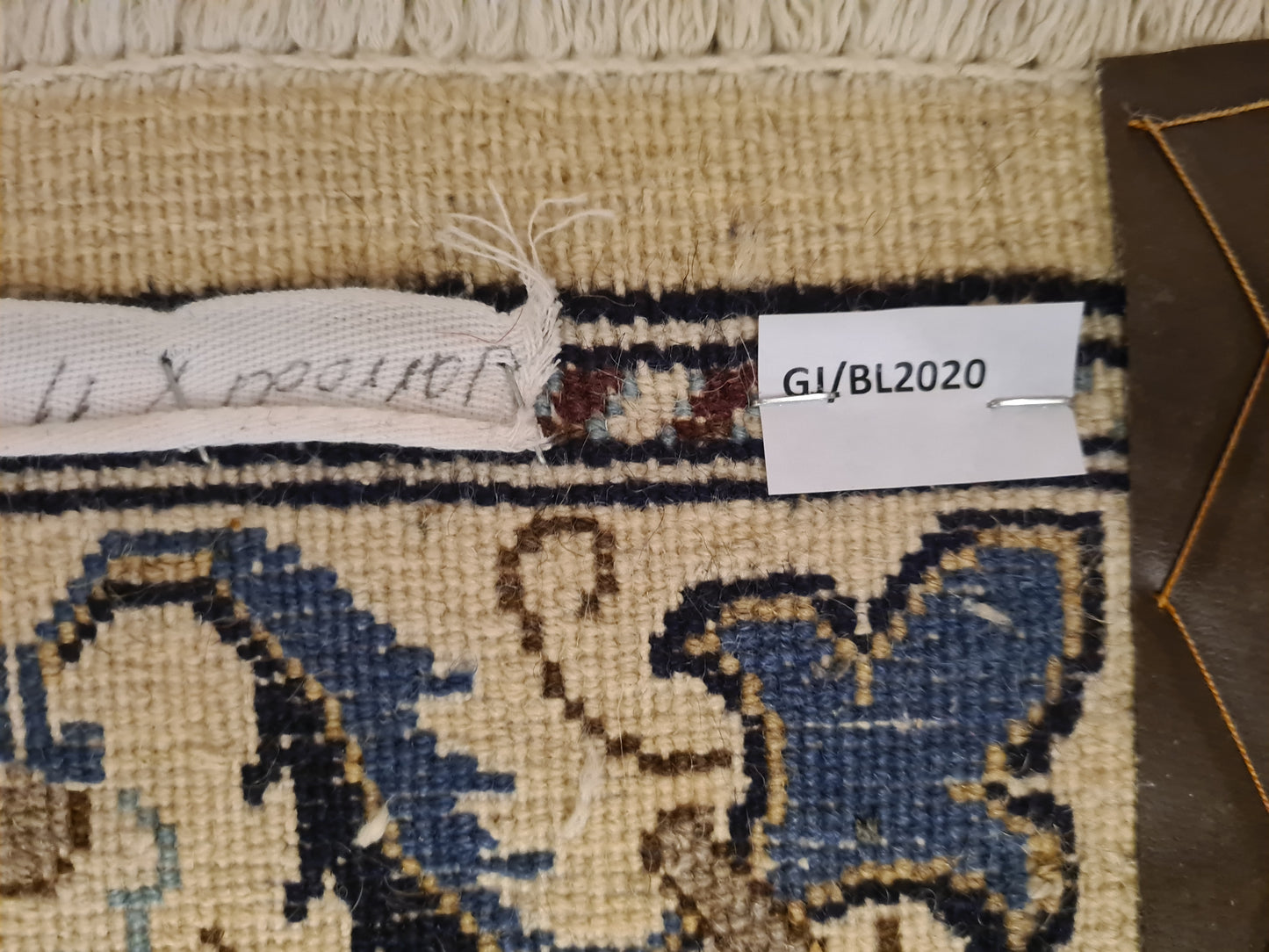 Perserteppich Orientteppich Handgeknüpfter Teppich Nain 200x120cm