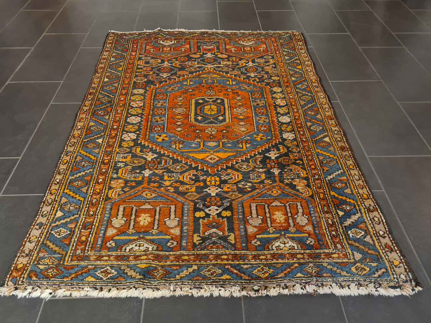 Perserteppich Orientteppich Handgeknüpfter Teppich Malaya 185x130cm