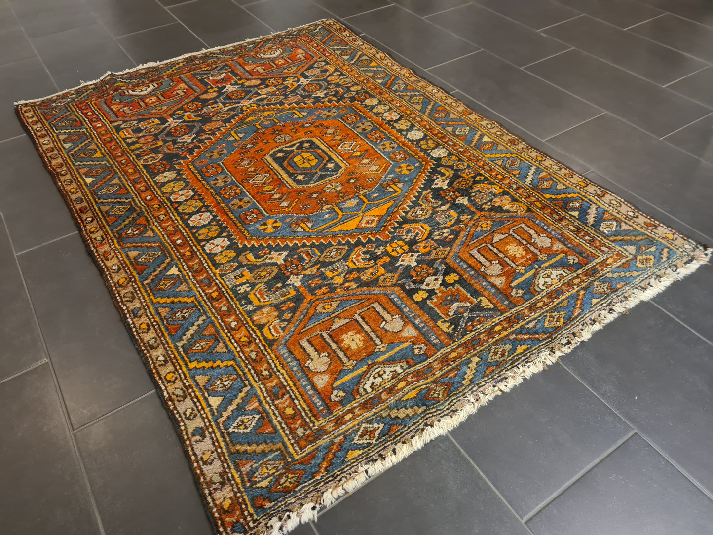 Perserteppich Orientteppich Handgeknüpfter Teppich Malaya 185x130cm