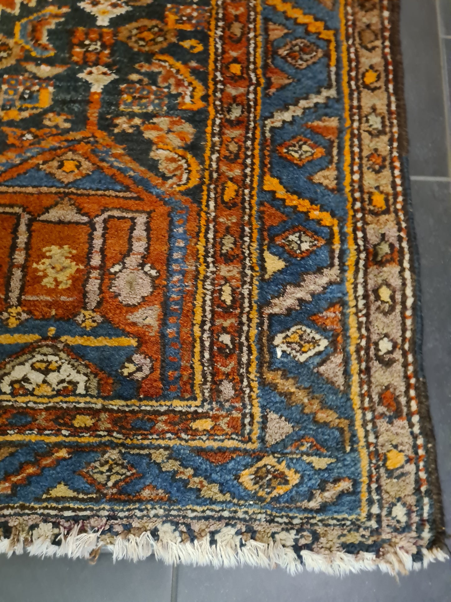 Perserteppich Orientteppich Handgeknüpfter Teppich Malaya 185x130cm