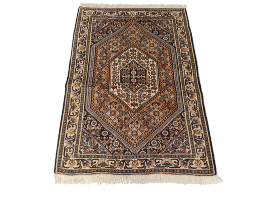 Perserteppich Orientteppich Handgeknüpfter Teppich Bidjar 110x75cm