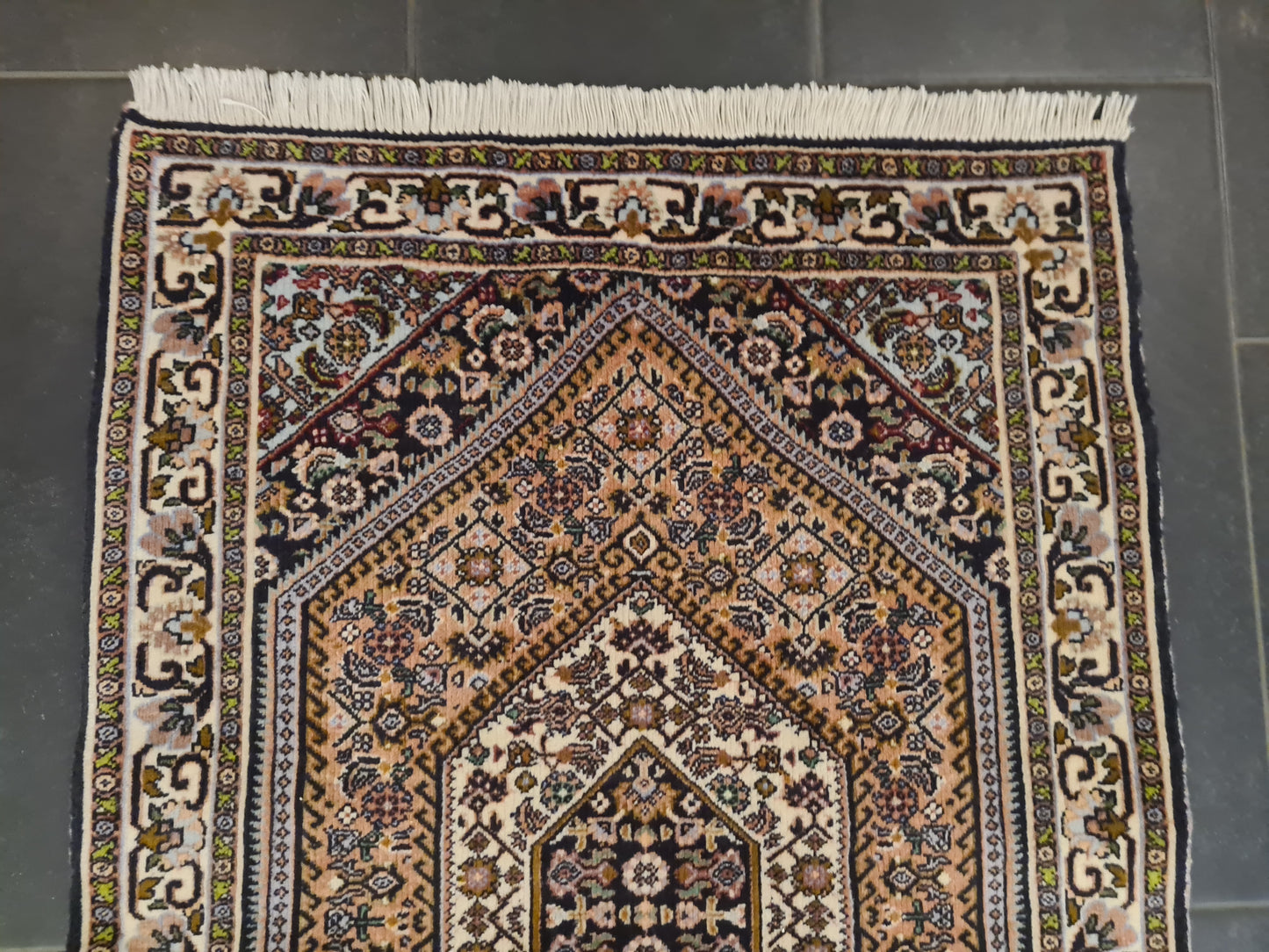 Perserteppich Orientteppich Handgeknüpfter Teppich Bidjar 110x75cm