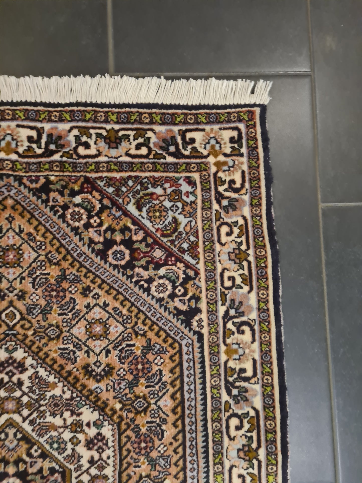 Perserteppich Orientteppich Handgeknüpfter Teppich Bidjar 110x75cm