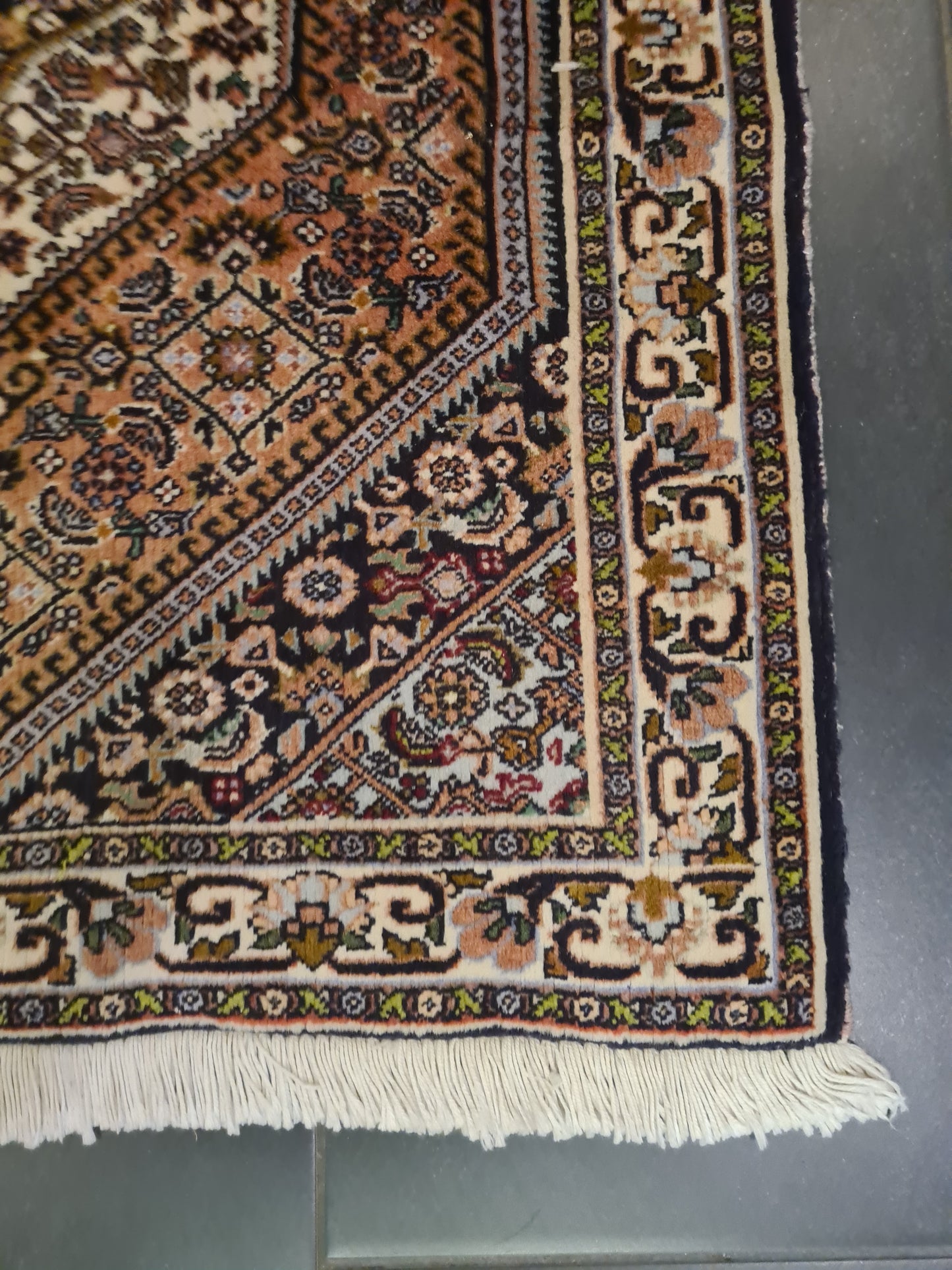 Perserteppich Orientteppich Handgeknüpfter Teppich Bidjar 110x75cm