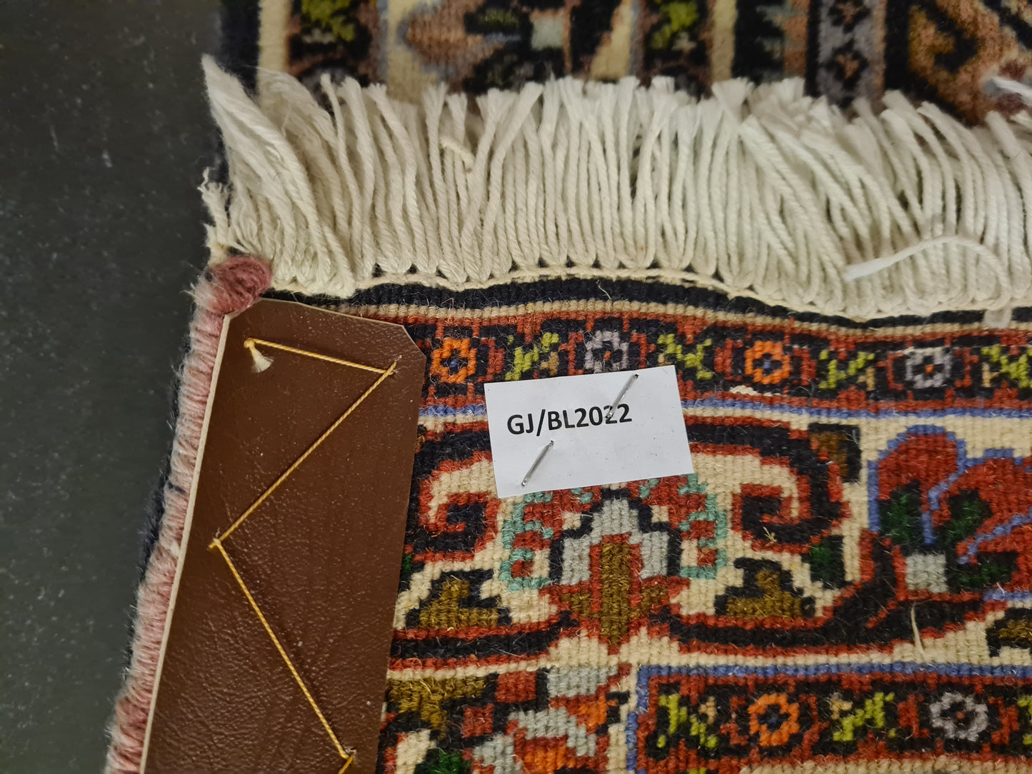 Perserteppich Orientteppich Handgeknüpfter Teppich Bidjar 110x75cm