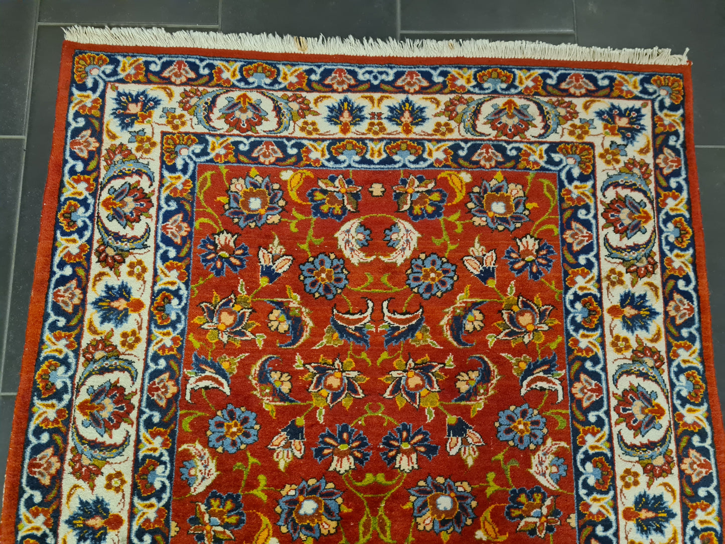 Perserteppich Orientteppich Handgeknüpfter Teppich Sarough 155x105cm