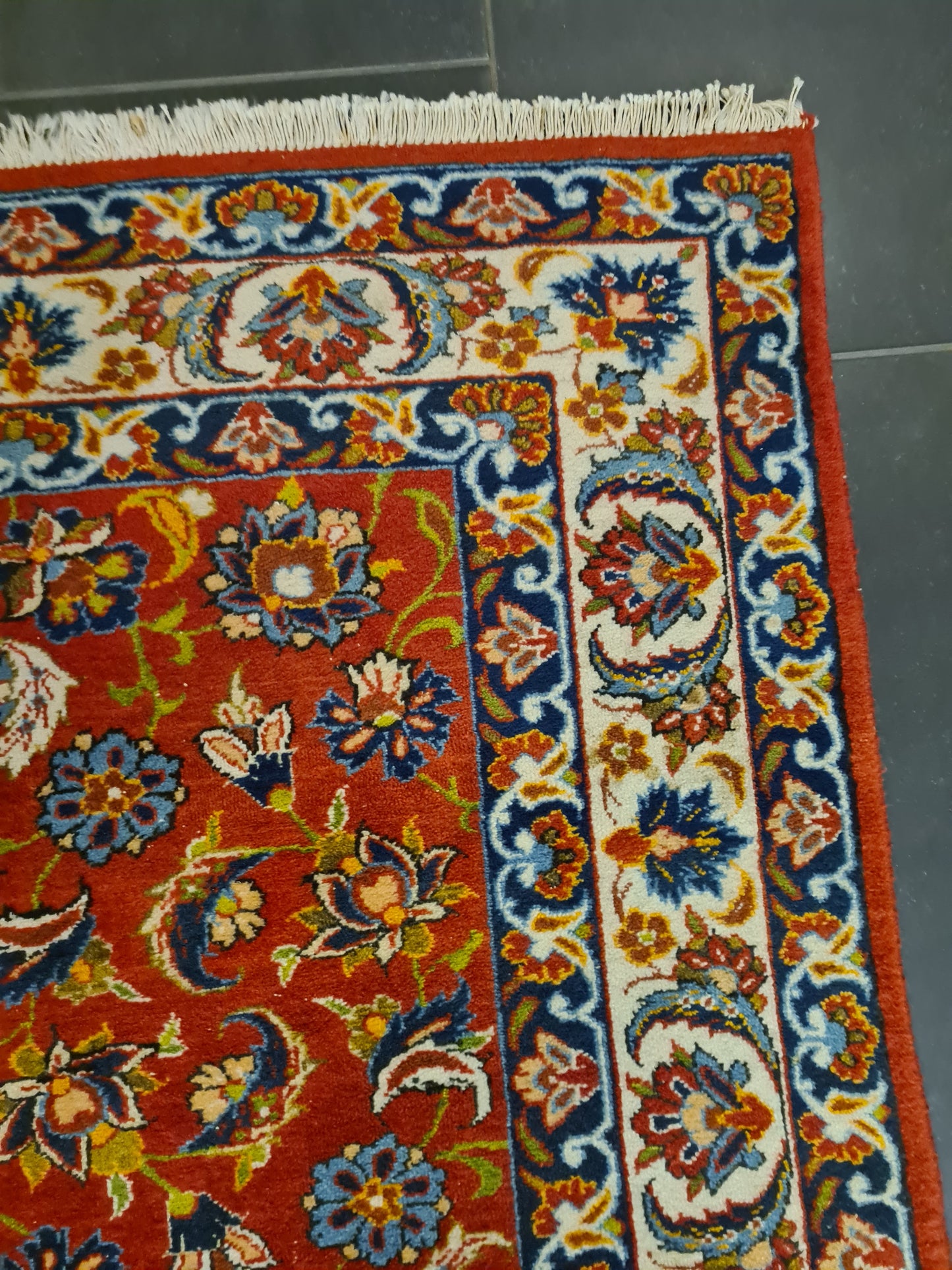 Perserteppich Orientteppich Handgeknüpfter Teppich Sarough 155x105cm