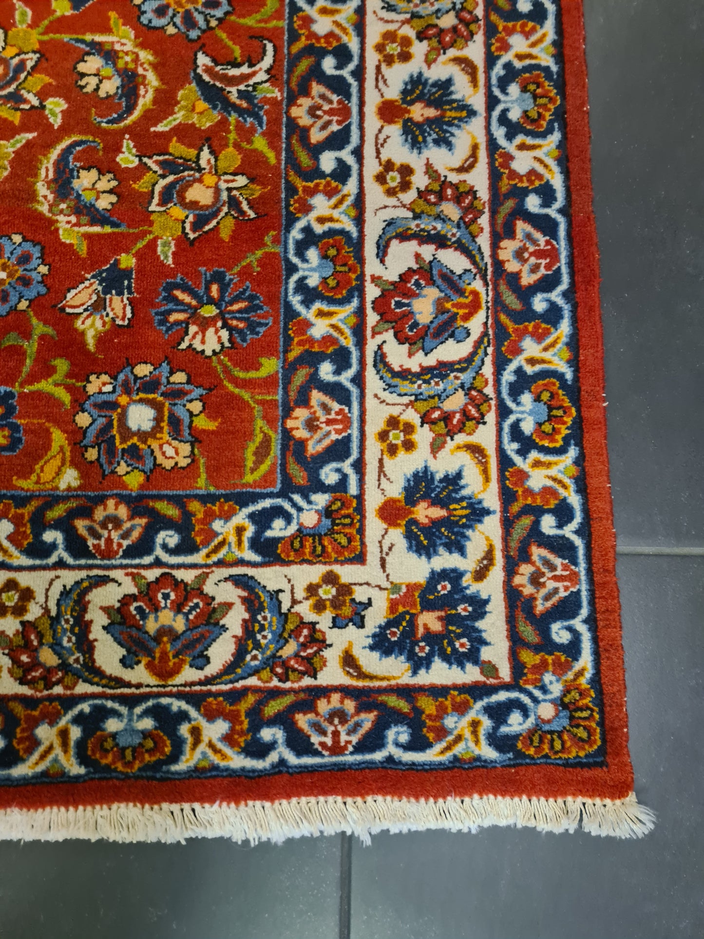 Perserteppich Orientteppich Handgeknüpfter Teppich Sarough 155x105cm