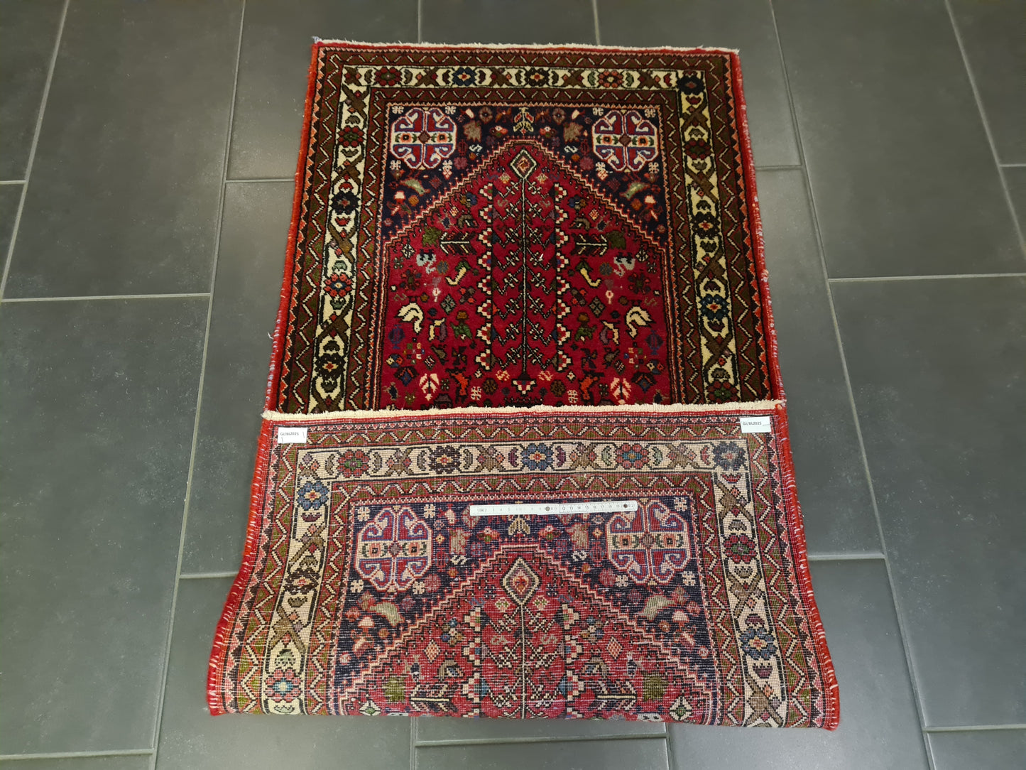 Perserteppich Orientteppich Handgeknüpfter Teppich Bidjar 150x75cm