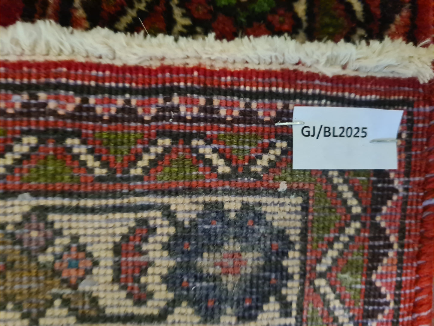 Perserteppich Orientteppich Handgeknüpfter Teppich Bidjar 150x75cm