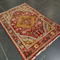 Perserteppich Orientteppich Handgeknüpfter Teppich Bidjar 95x65cm