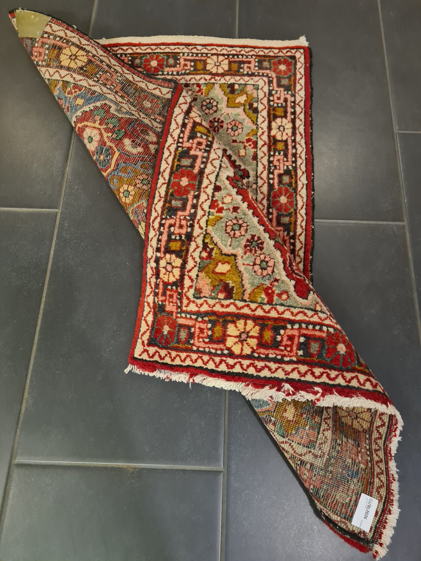 Perserteppich Orientteppich Handgeknüpfter Teppich Bidjar 95x65cm