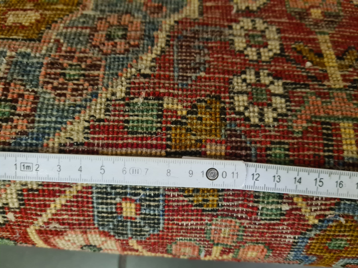 Perserteppich Orientteppich Handgeknüpfter Teppich Bidjar 95x65cm