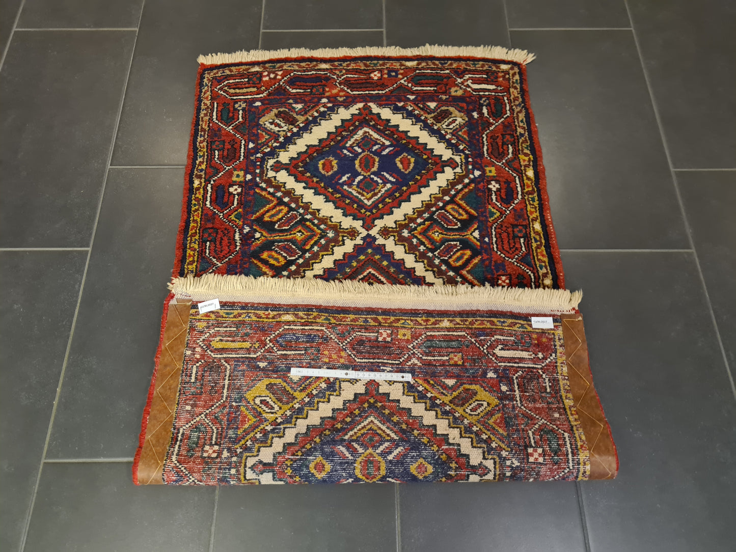 Perserteppich Orientteppich Handgeknüpfter Teppich Bidjar 140x80cm