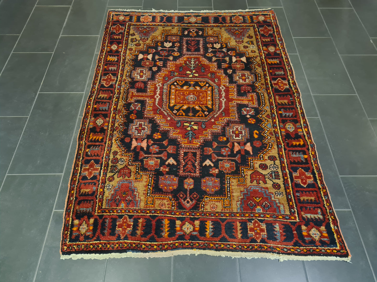 Perserteppich Orientteppich Handgeknüpfter Teppich Malaya 200x140cm