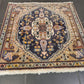 Perserteppich Orientteppich Handgeknüpfter Teppich Bidjar 70x65cm