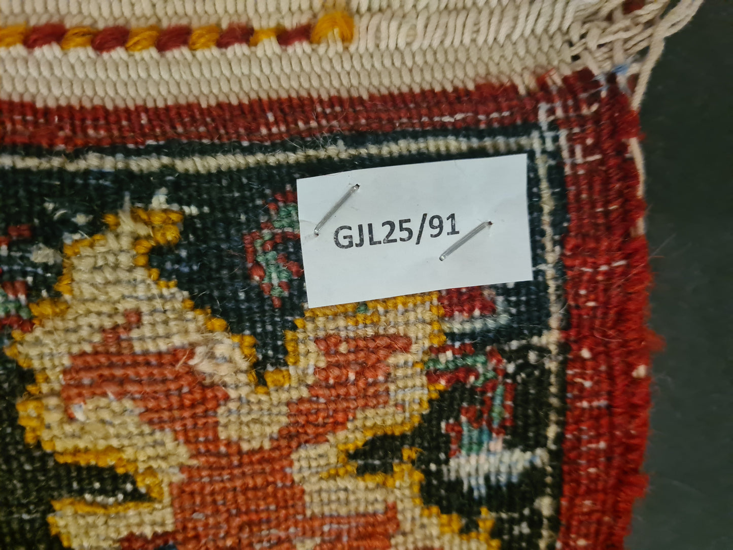 Perserteppich Orientteppich Handgeknüpfter Teppich Isfahan 142x122cm