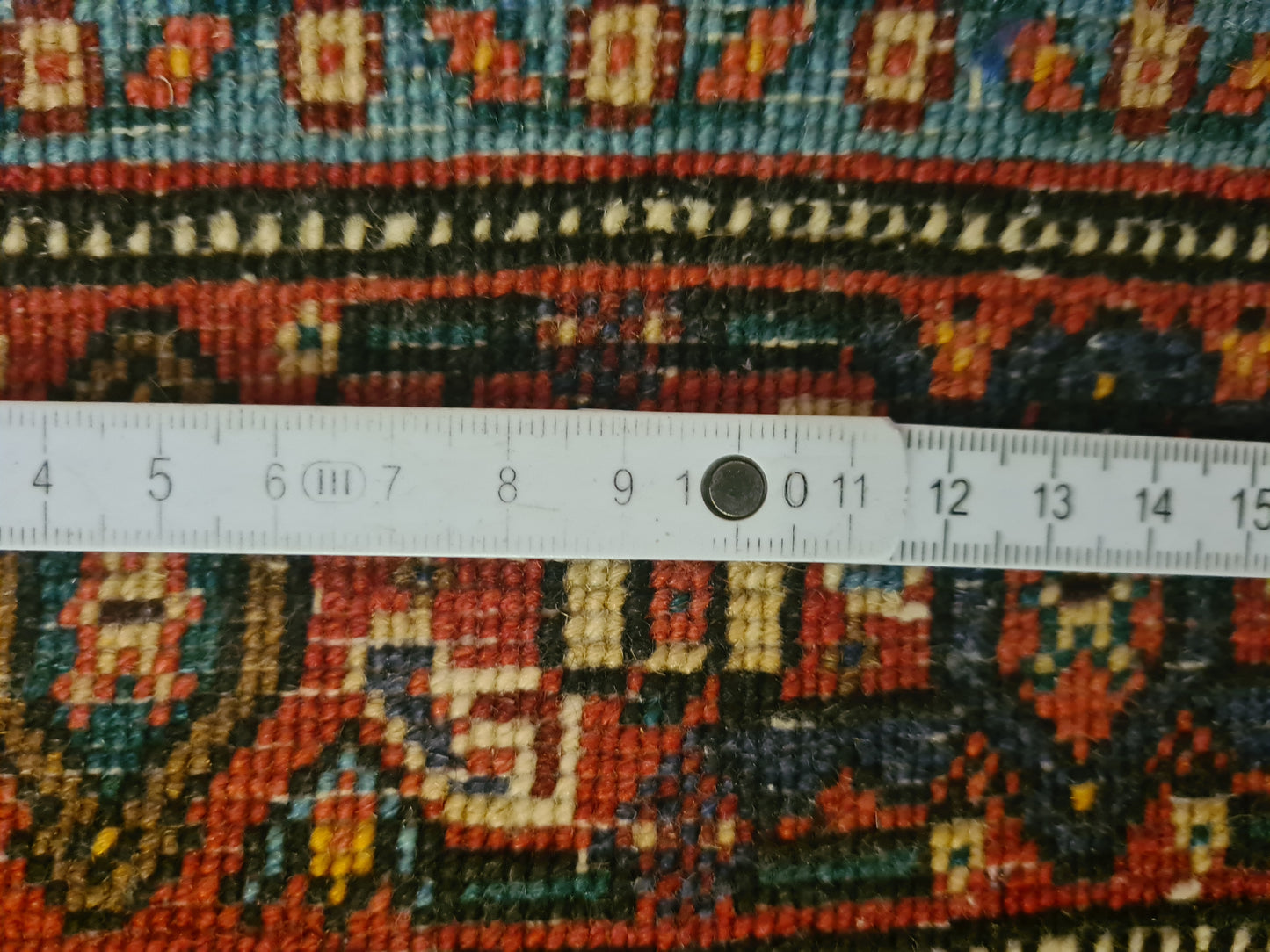 Perserteppich Orientteppich Handgeknüpfter Teppich Bidjar 160x125cm