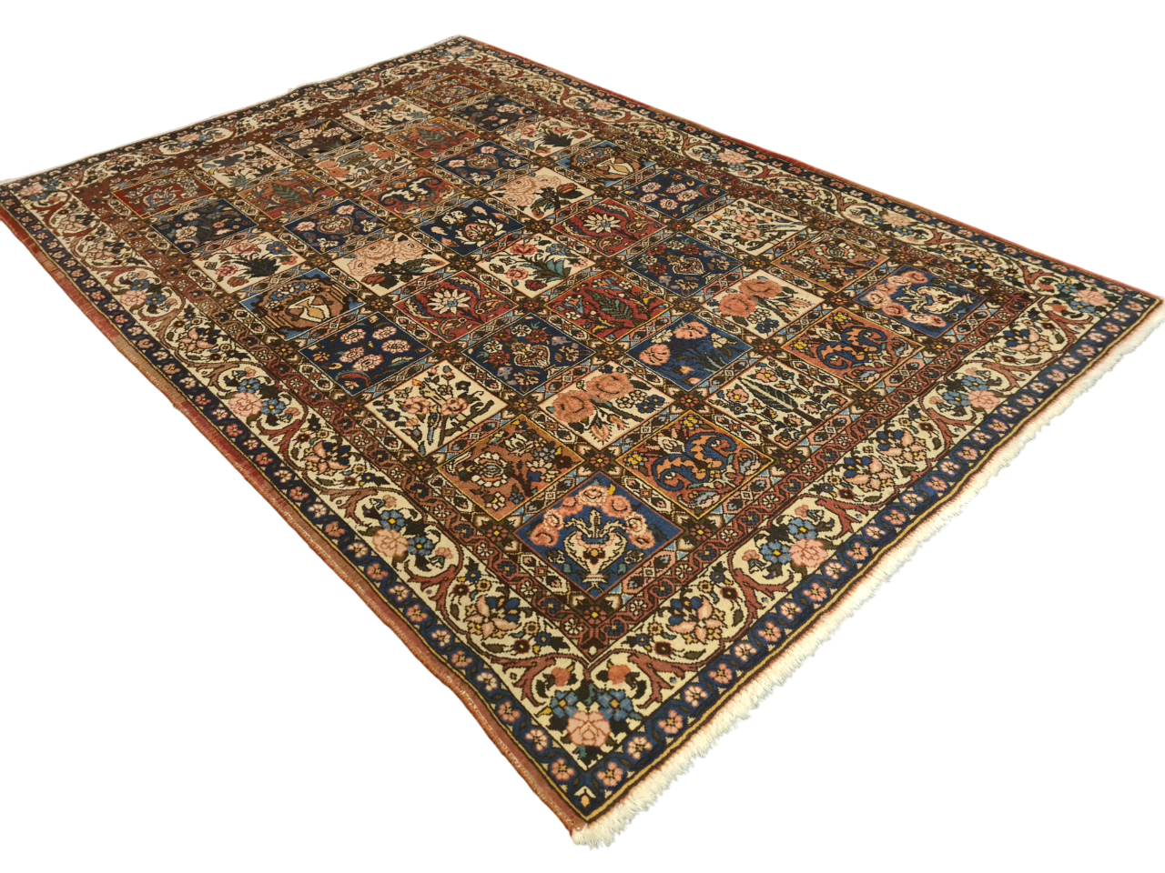 Perserteppich Orientteppich Handgeknüpfter Teppich Bachtiar 190x135cm