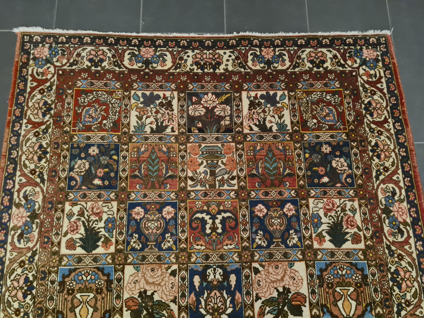 Perserteppich Orientteppich Handgeknüpfter Teppich Bachtiar 190x135cm