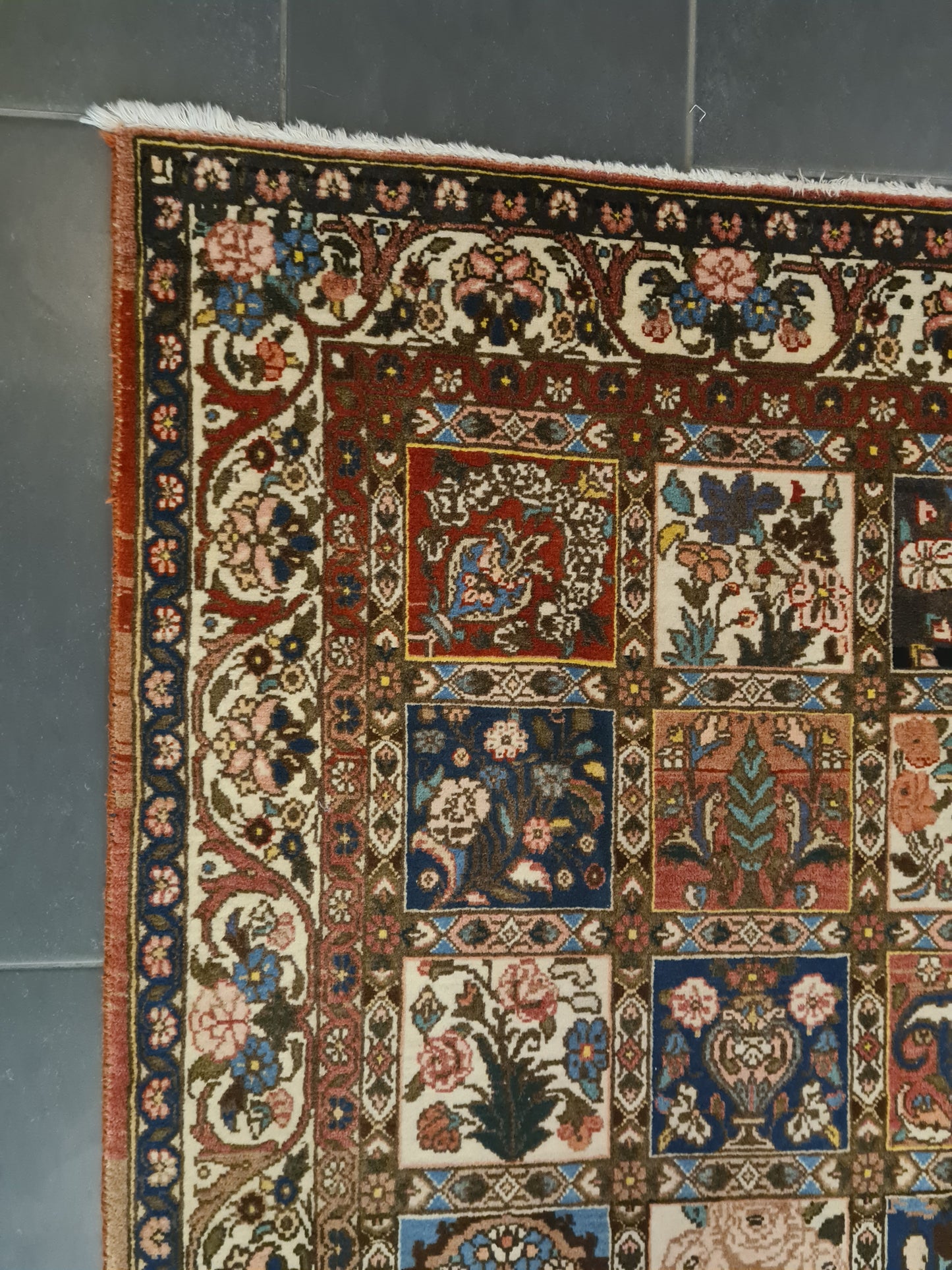 Perserteppich Orientteppich Handgeknüpfter Teppich Bachtiar 190x135cm