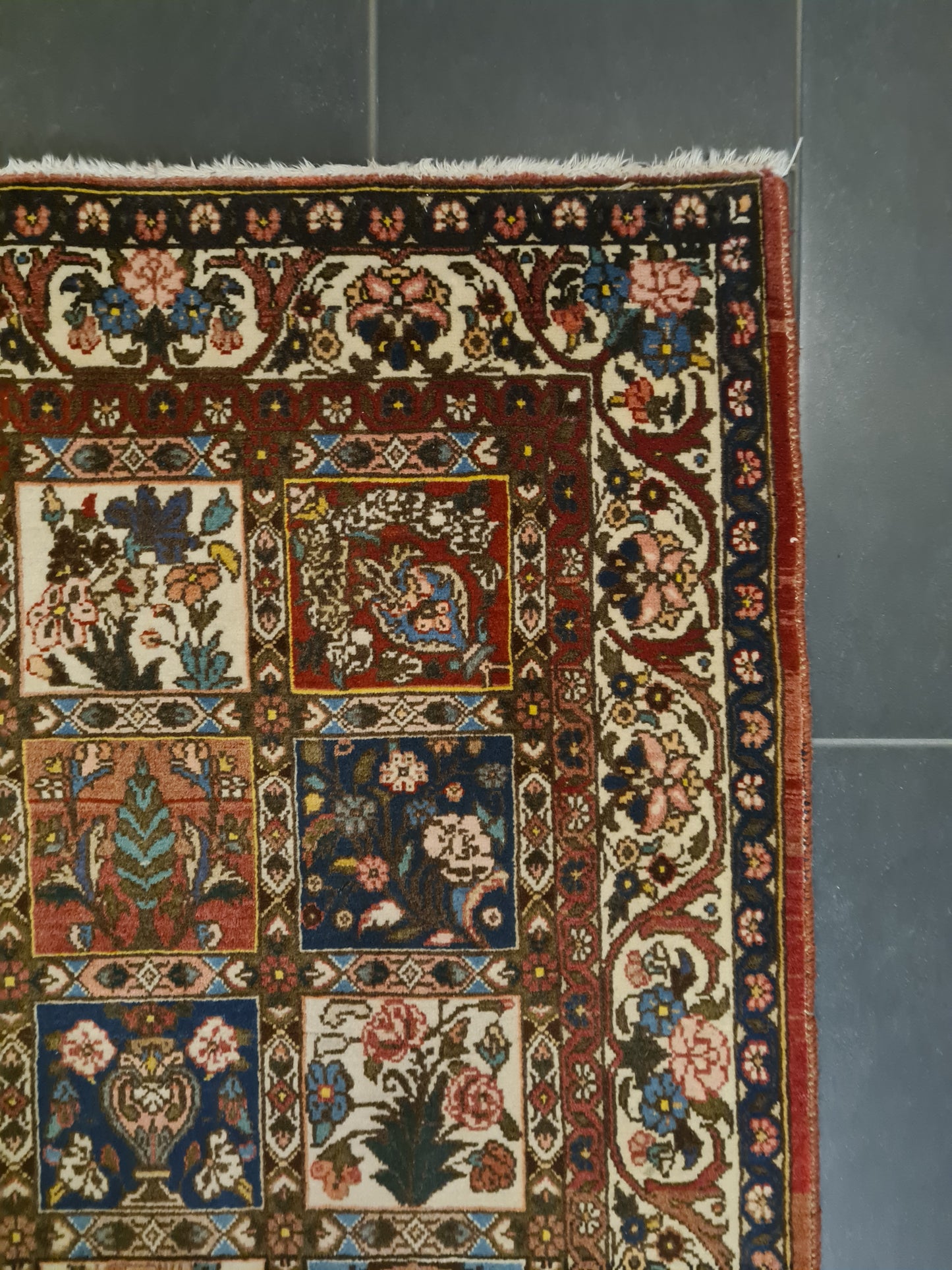 Perserteppich Orientteppich Handgeknüpfter Teppich Bachtiar 190x135cm