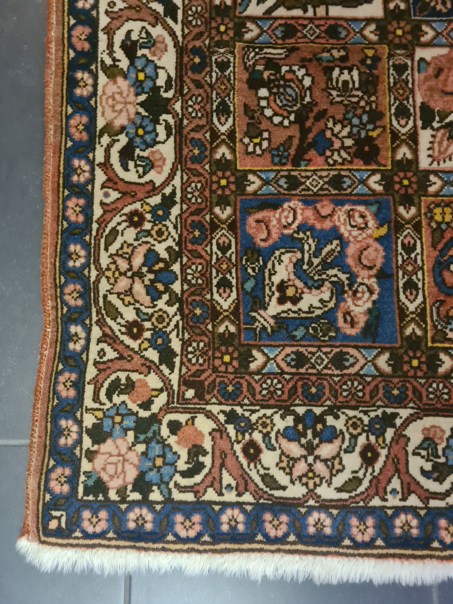 Perserteppich Orientteppich Handgeknüpfter Teppich Bachtiar 190x135cm