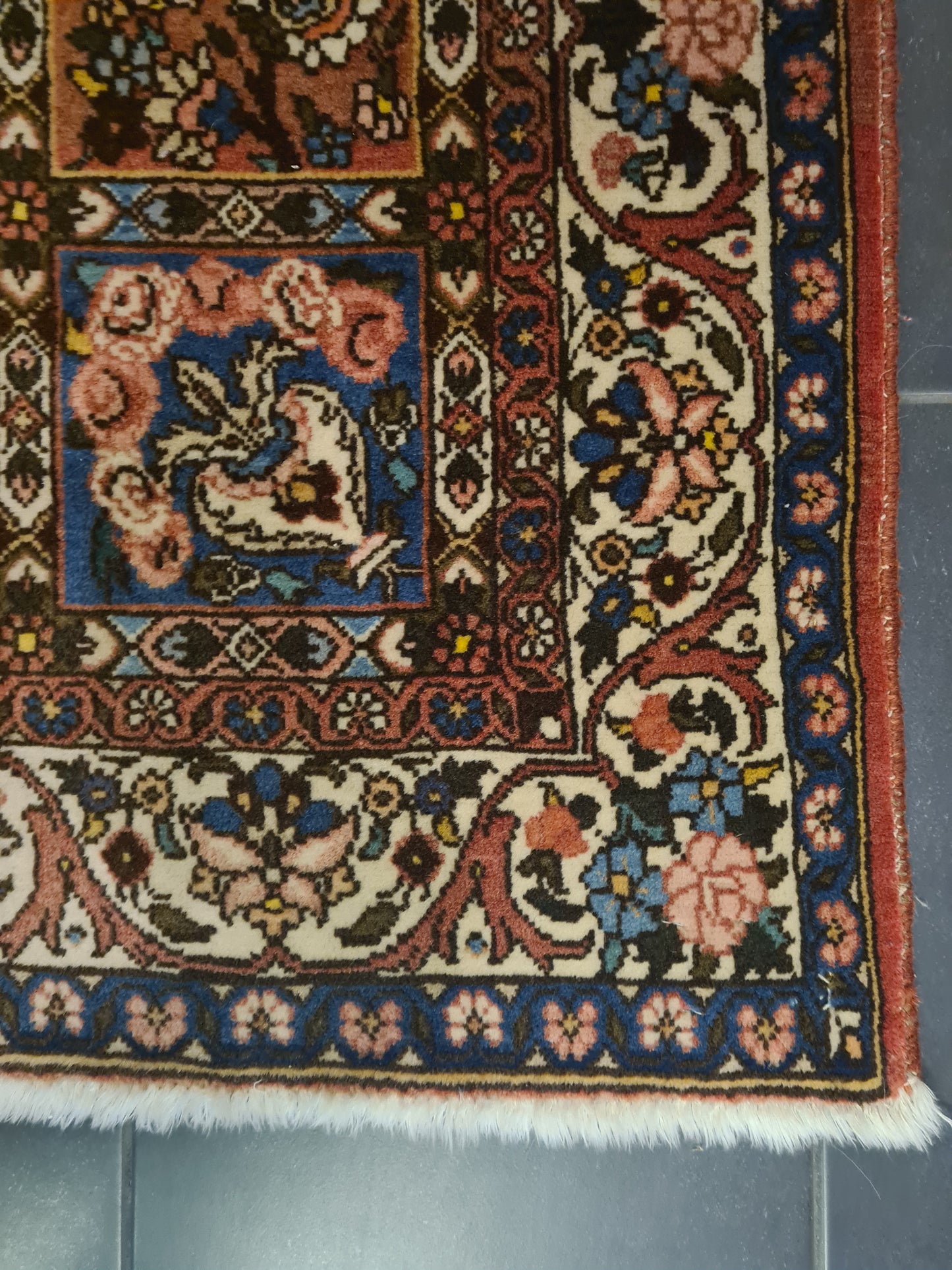 Perserteppich Orientteppich Handgeknüpfter Teppich Bachtiar 190x135cm