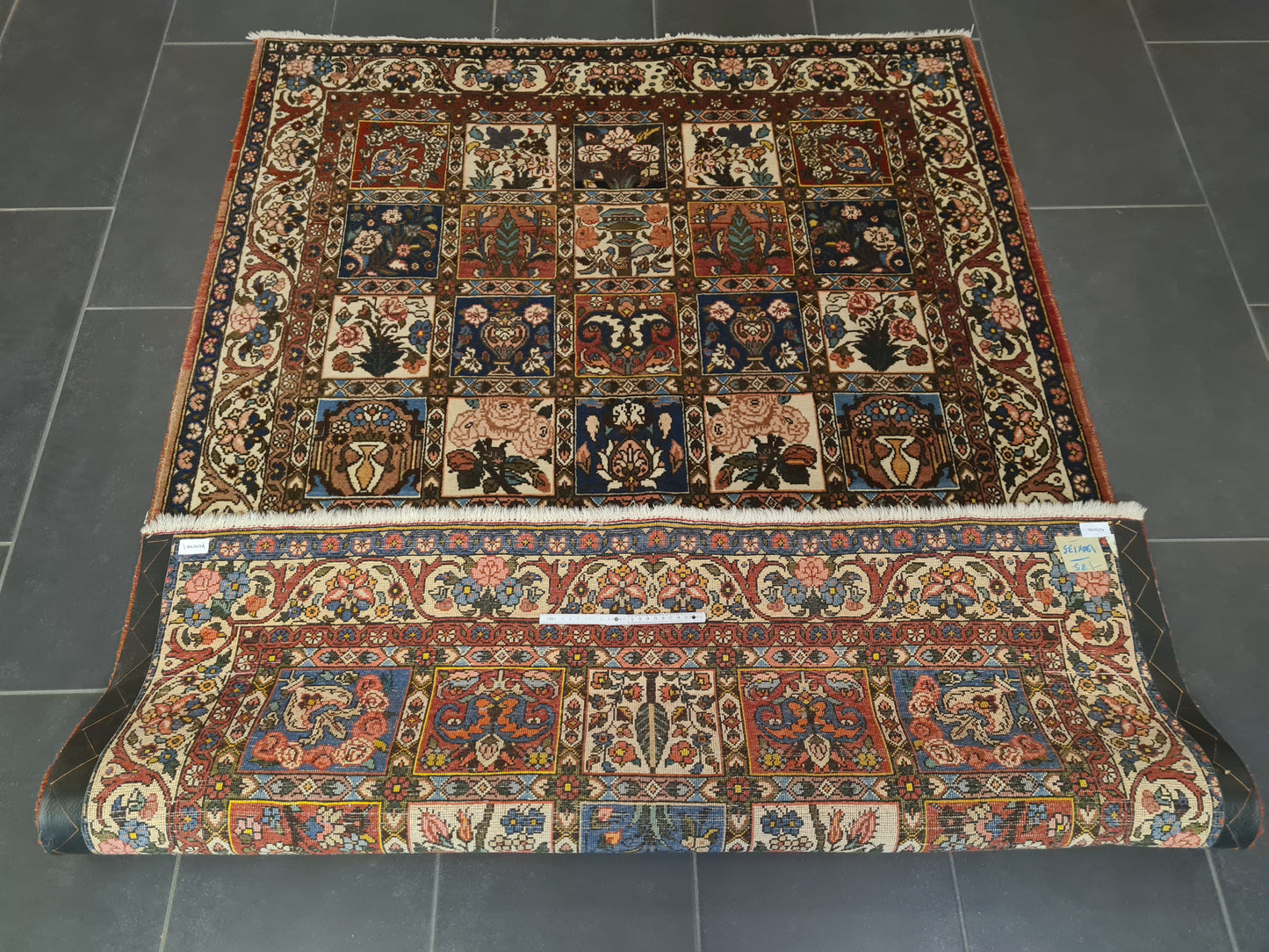 Perserteppich Orientteppich Handgeknüpfter Teppich Bachtiar 190x135cm