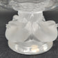 Lalique Nogent Schale Kristallglas signiert Bonboniere Vögel