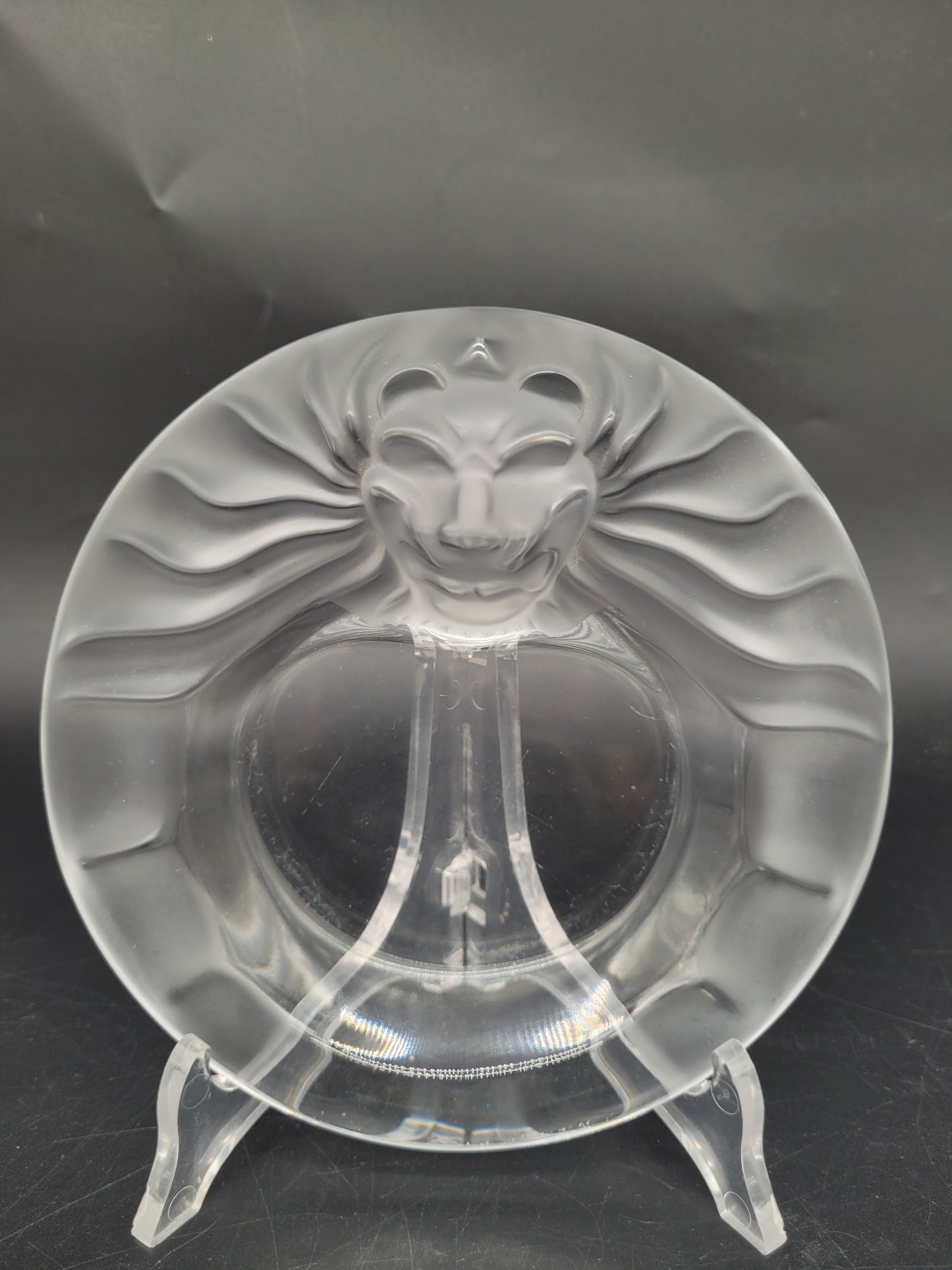 Lalique Aschenbecher Tete De Lion Art Deco Schale Signiert